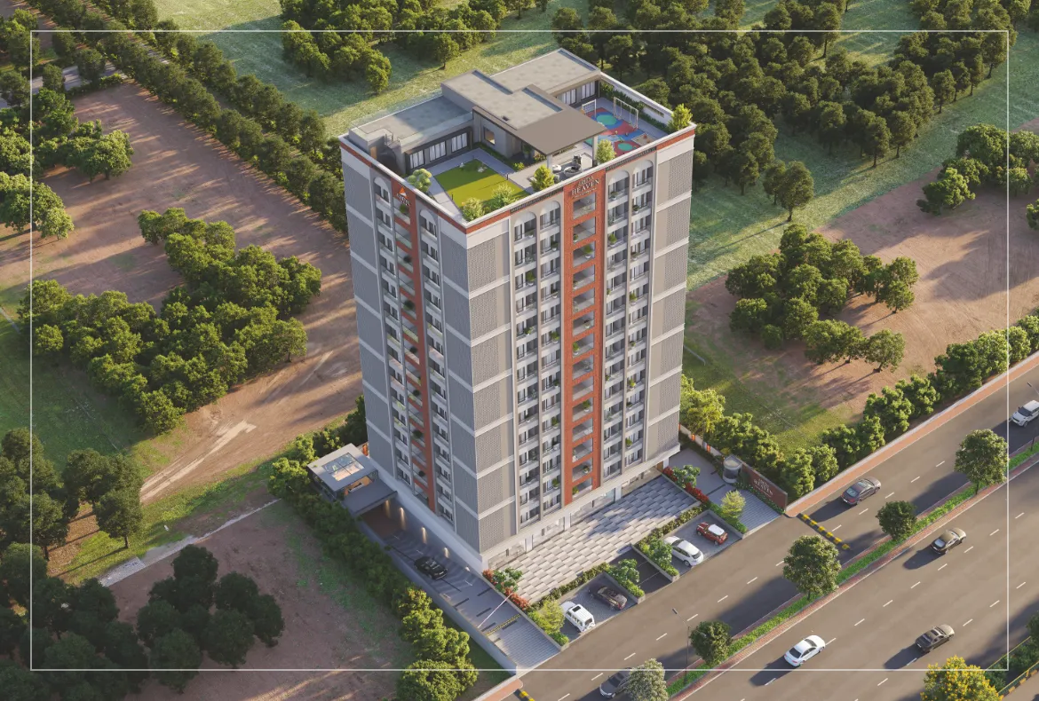 Aditya Heaven - 3BHK LUXURIOUS LIVING - @ Ahemedabad Gandhinagar Twin City